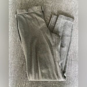 H&M grey “muscle fit” dress pants